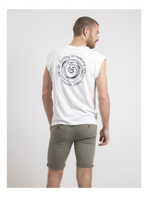 T-shirt senza maniche girocollo puro cotone NEGAK - Kiabi