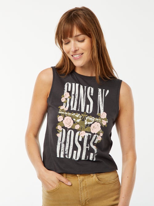 T-shirt senza maniche 'Guns N' Roses' - Kiabi