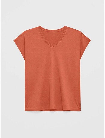 T-shirt senza maniche in colore blu