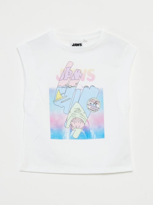 T-shirt senza maniche \'Jaws\' - Kiabi