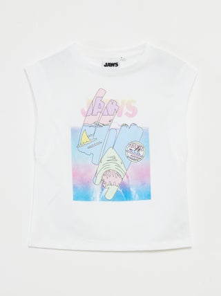 T-shirt senza maniche 'Lo Squalo'