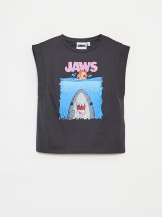 T-shirt senza maniche 'Lo Squalo'