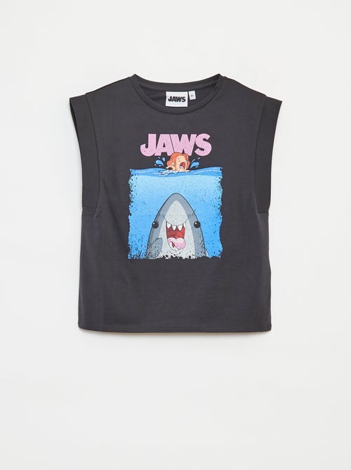 T-shirt senza maniche 'Lo Squalo' - Kiabi