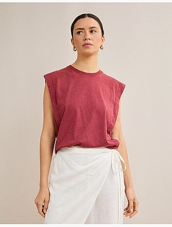 T-shirt senza maniche, MO Fashion