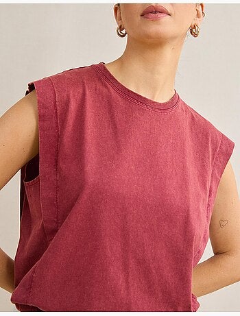 T-shirt senza maniche, MO Fashion