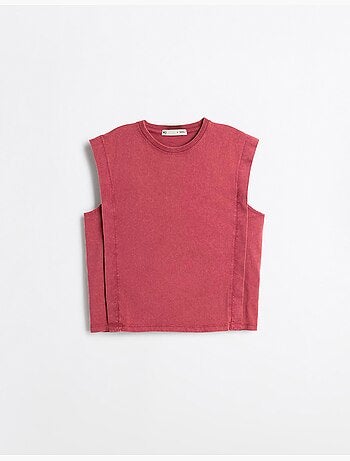 T-shirt senza maniche, MO Fashion