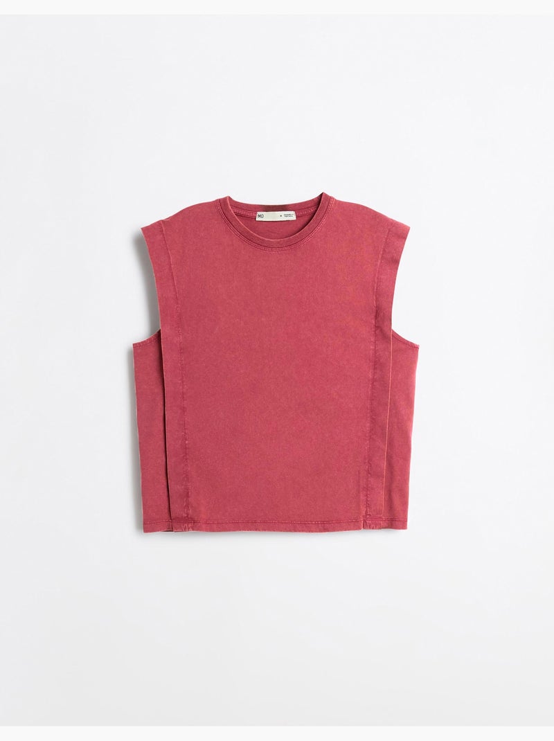 T-shirt senza maniche, MO Fashion Rosso - Kiabi