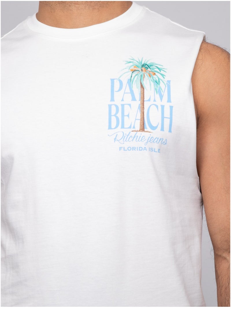 T-shirt senza maniche NALPATE Ecru - Kiabi