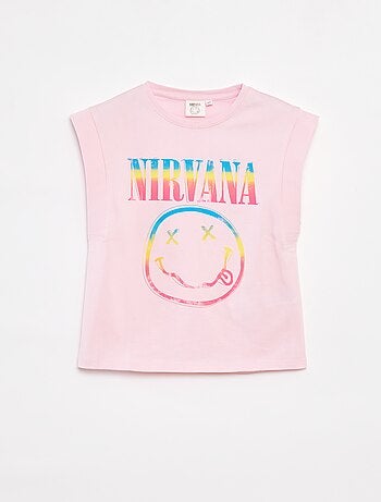 T-shirt senza maniche 'Nirvana'