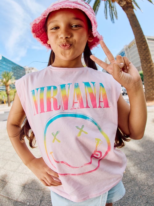 T-shirt senza maniche 'Nirvana' - Kiabi