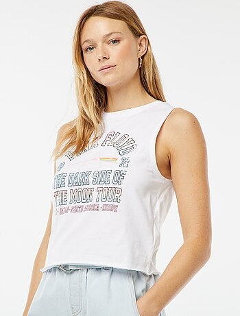 T-shirt senza maniche 'Pink Floyd'