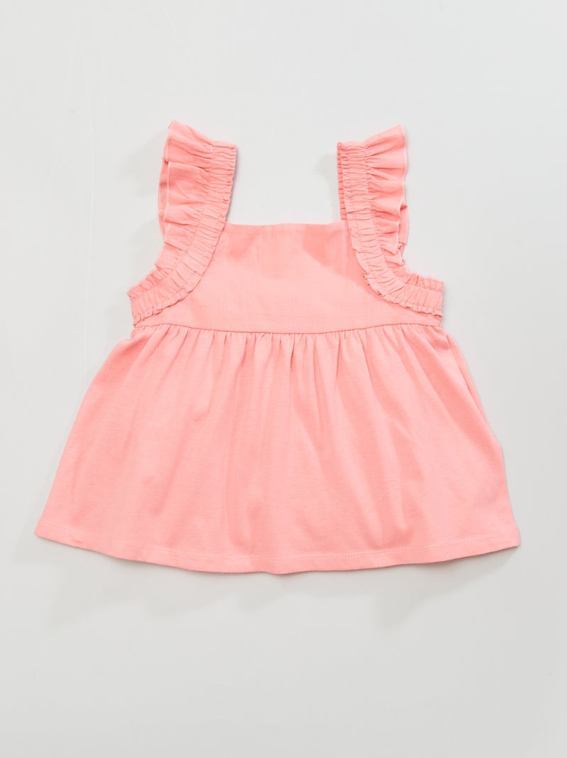T-shirt senza maniche ROSA - Kiabi