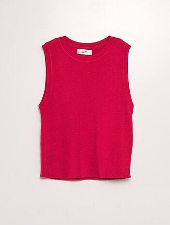 T-shirt senza maniche