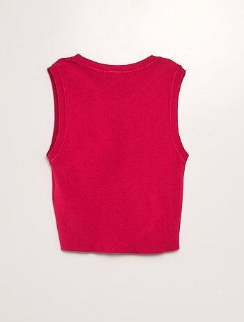 T-shirt senza maniche