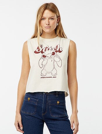 T-shirt senza maniche 'Stitch' 'Disney'