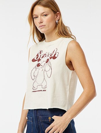 T-shirt senza maniche 'Stitch' 'Disney'