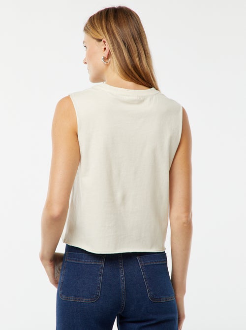 T-shirt senza maniche 'Stitch' 'Disney' - Kiabi