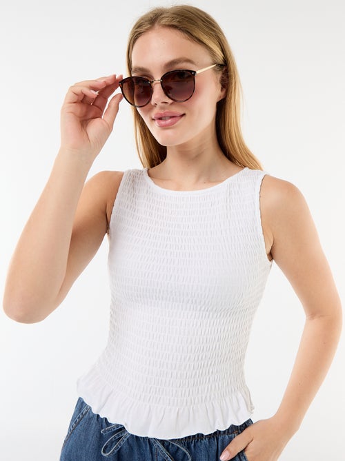 T-shirt senza maniche stretch - Kiabi