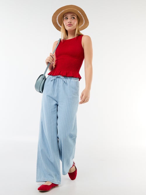 T-shirt senza maniche stretch - Kiabi