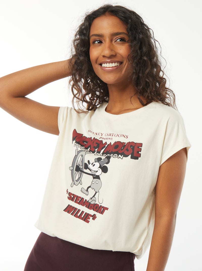 T-shirt senza maniche 'Topolino' 'Disney' Bianco - Kiabi