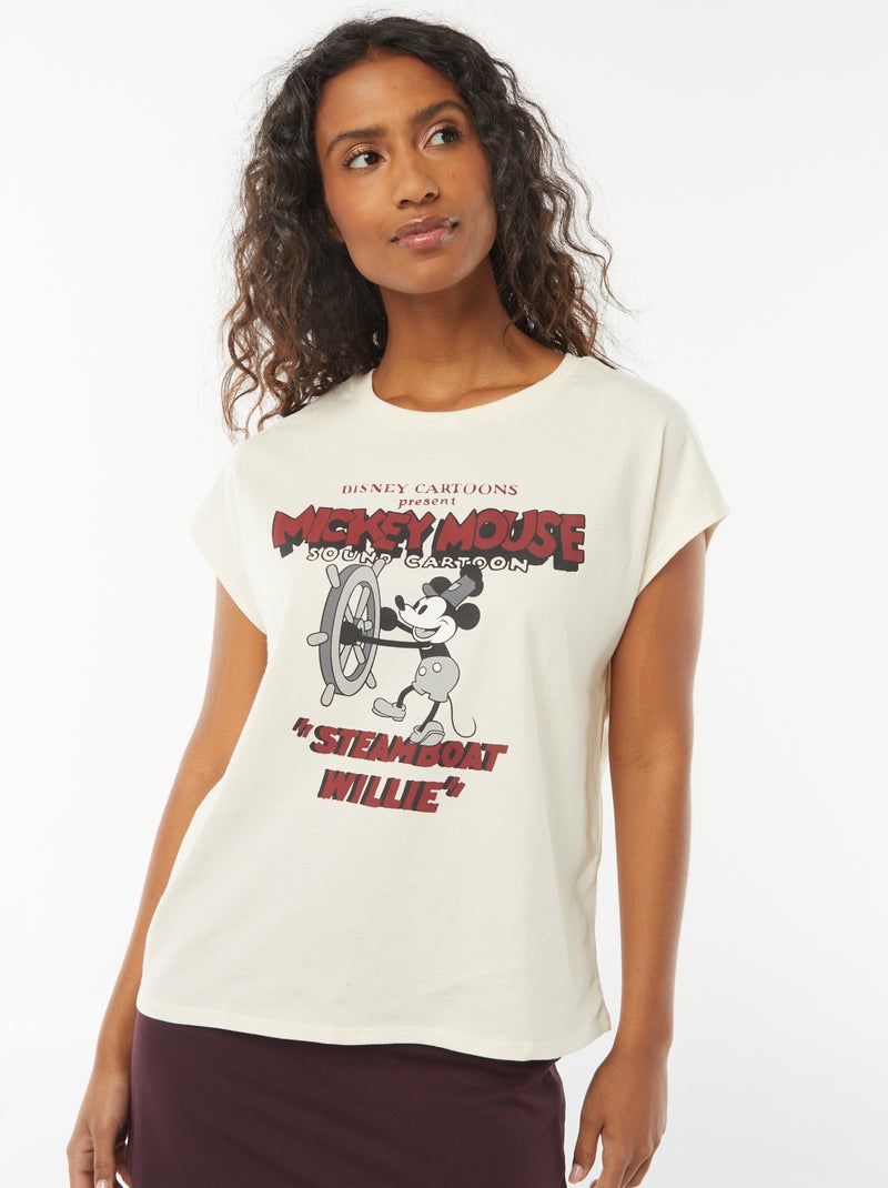 T-shirt senza maniche 'Topolino' 'Disney' Bianco - Kiabi