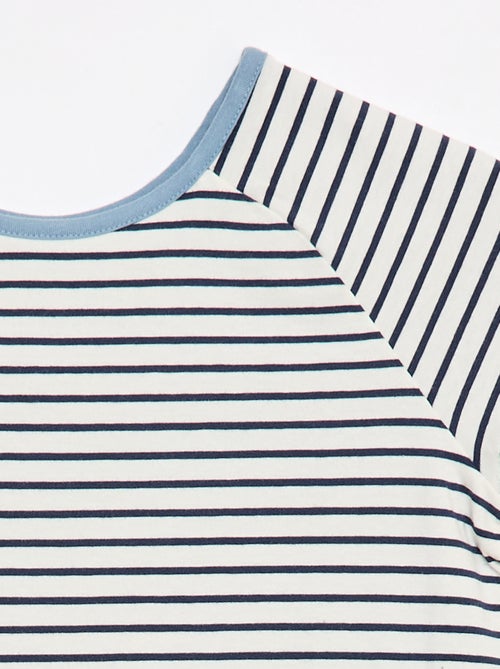 T-shirt senza verso e reversibile a maniche corte - Kiabi