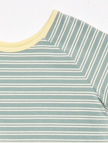 T-shirt senza verso e reversibile a maniche corte