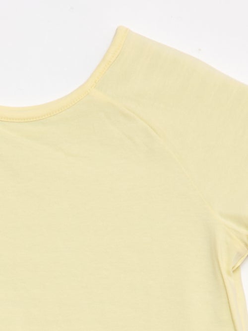 T-shirt senza verso e reversibile a maniche corte - Kiabi