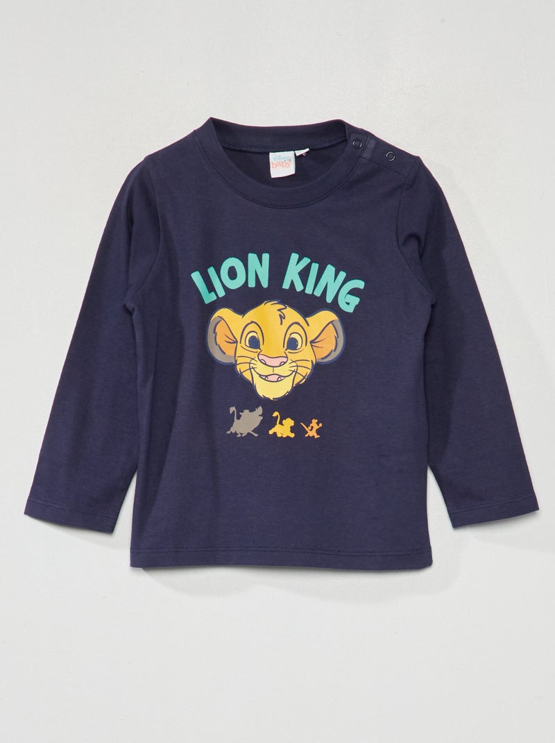 T-shirt 'Simba' di 'Disney' BLU - Kiabi