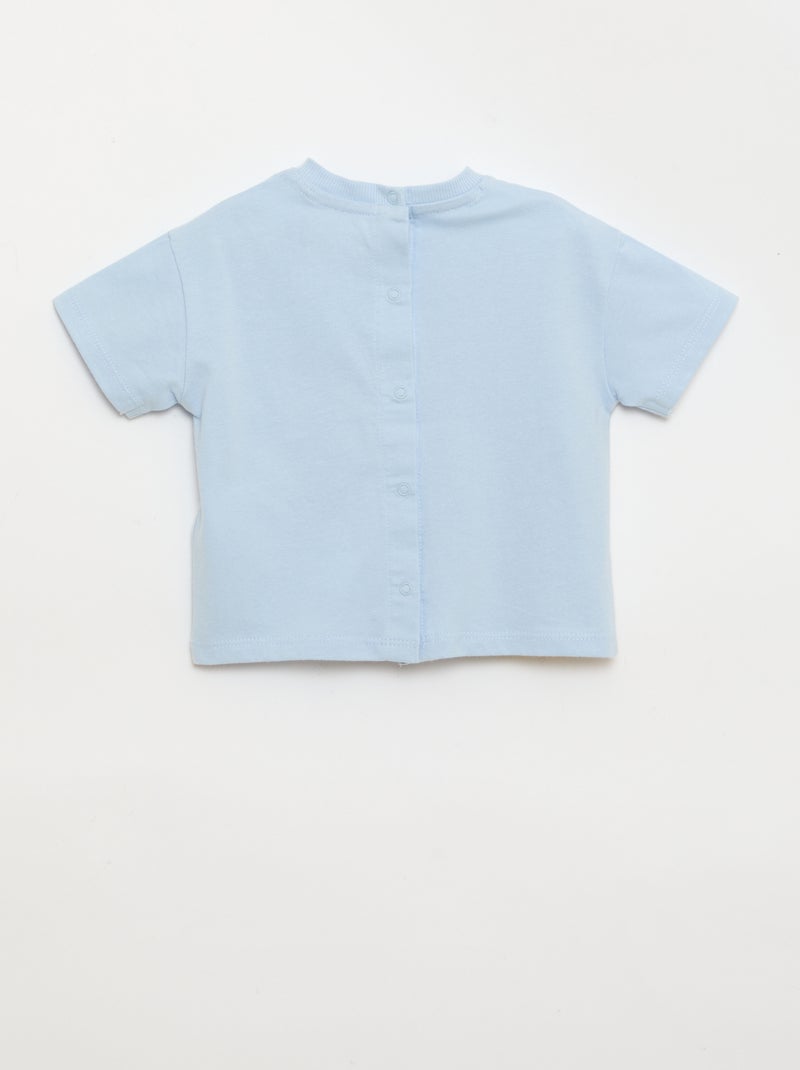 T-shirt 'Simba' 'Disney' a maniche corte Blu - Kiabi