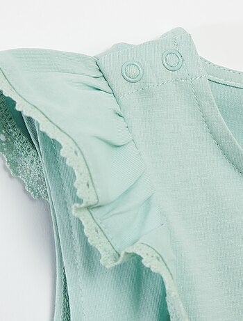 T-shirt smanicato con volant - So Easy