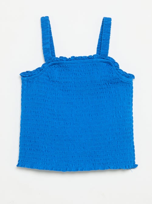 T-shirt smock con spalline - Kiabi