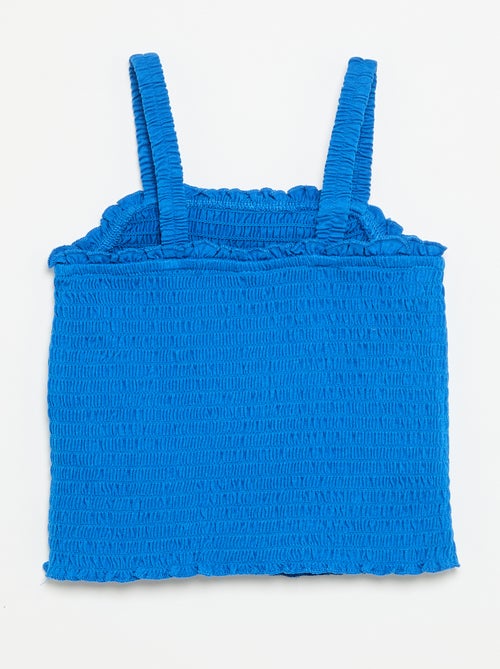 T-shirt smock con spalline - Kiabi