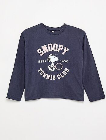 T-shirt 'Snoopy' a maniche lunghe