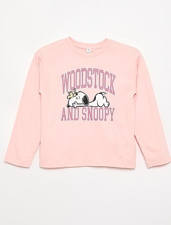 T-shirt 'Snoopy' a maniche lunghe