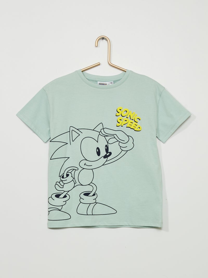 Sonic Pigiama Animali H&m T-shirt 'Sonic' Blu Kiabi