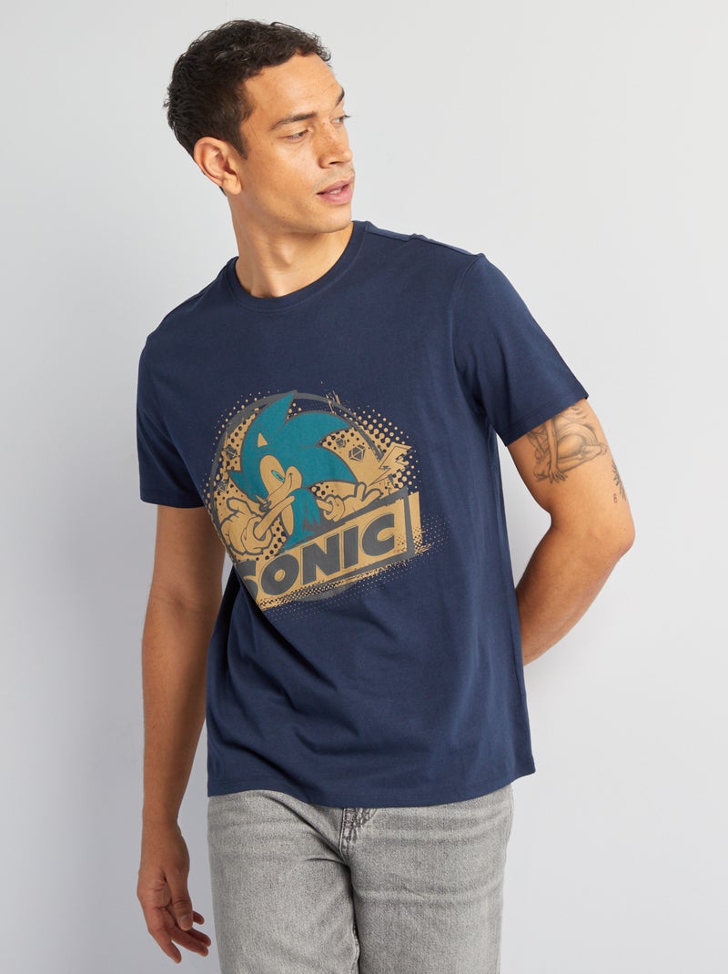 Maglia Di Sonic United Labels SONIC THE HEDGEHOG UV-SCHUTZ 50+