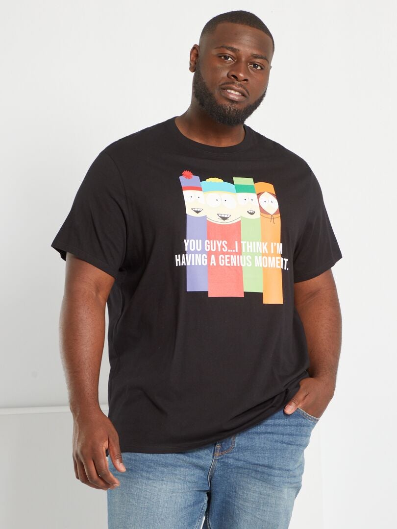 T-shirt 'South Park' maniche corte Nero - Kiabi