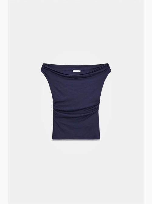 T-shirt spalle scoperte jersey manica corta dilvin - Kiabi T-shirt spalle scoperte jersey manica corta dilvin - Kiabi