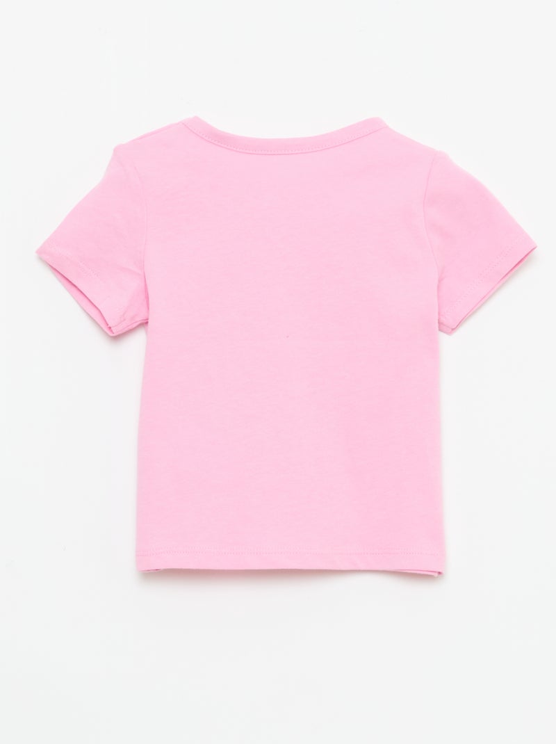 T-shirt speciale festa della mamma in jersey di cotone Rosa - Kiabi