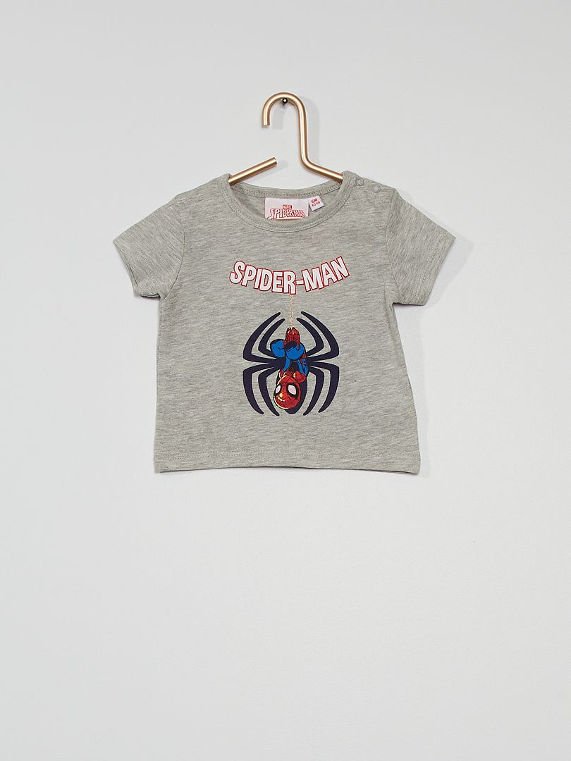 T-shirt 'Spider-Man' grigio - Kiabi