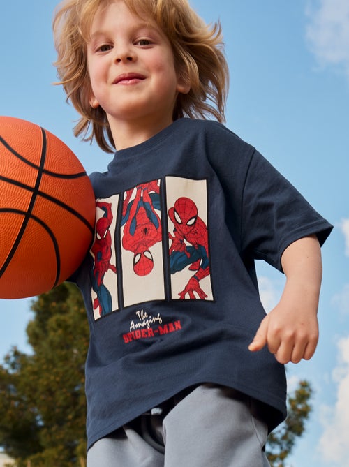 T-shirt "Spider-Man" "Marvel" a maniche corte - Kiabi T-shirt "Spider-Man" "Marvel" a maniche corte - Kiabi