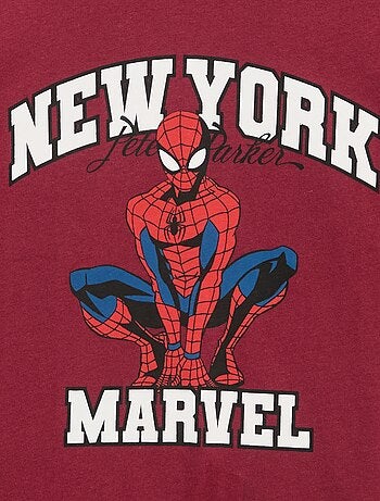 T-shirt "Spider-Man" "Marvel" a maniche corte