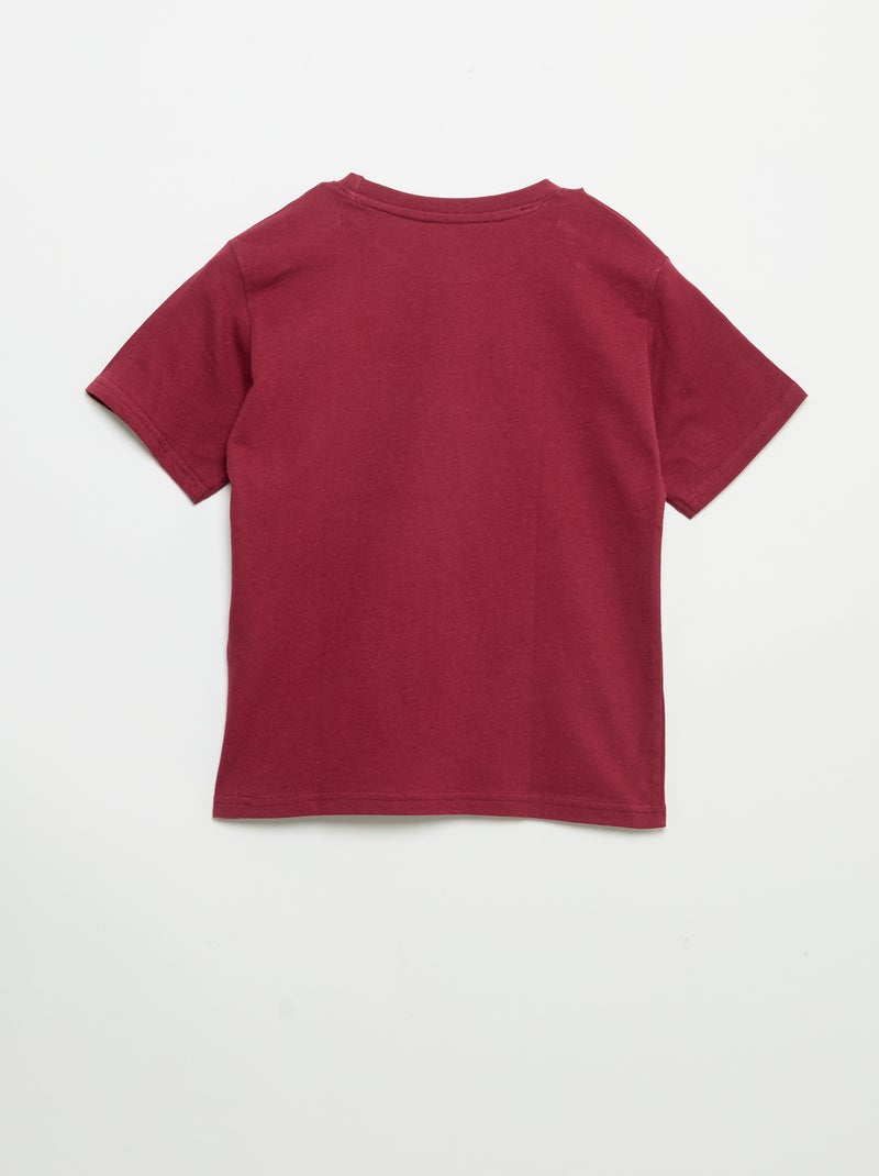 T-shirt "Spider-Man" "Marvel" a maniche corte Rosso - Kiabi