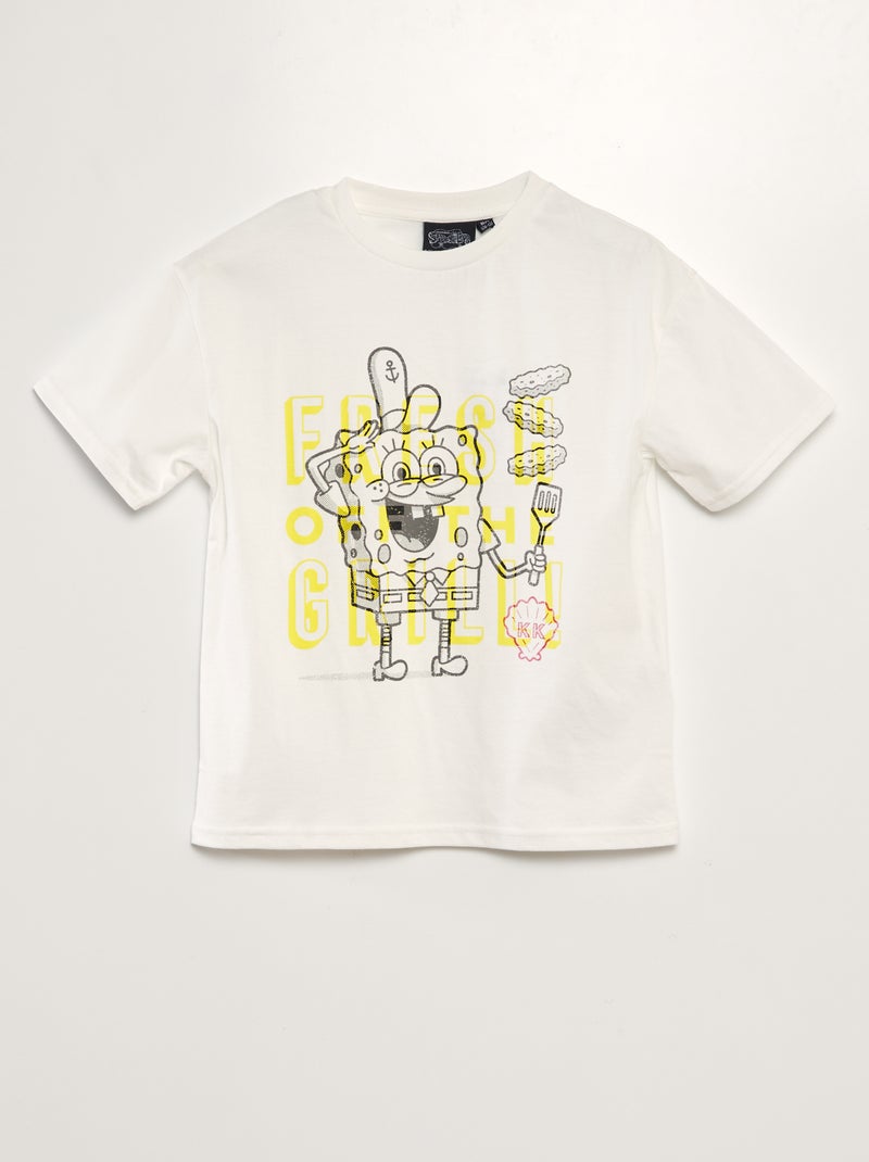 T-shirt 'Spongebob' BIANCO - Kiabi