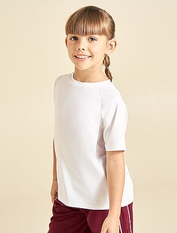 Ekstract - T-shirt sport fluido a maniche corte