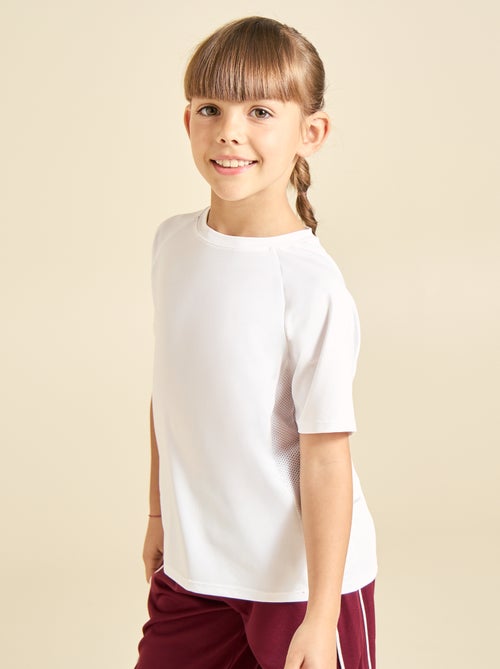 T-shirt sport fluido a maniche corte (Ekstract) - Kiabi T-shirt sport fluido a maniche corte (Ekstract) - Kiabi