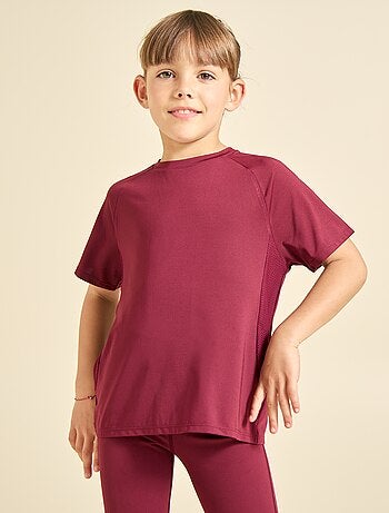 Ekstract - T-shirt sport fluido a maniche corte