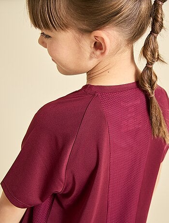 Ekstract - T-shirt sport fluido a maniche corte