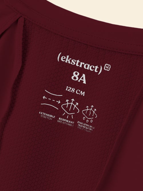 T-shirt sport fluido a maniche corte (Ekstract) - Kiabi T-shirt sport fluido a maniche corte (Ekstract) - Kiabi